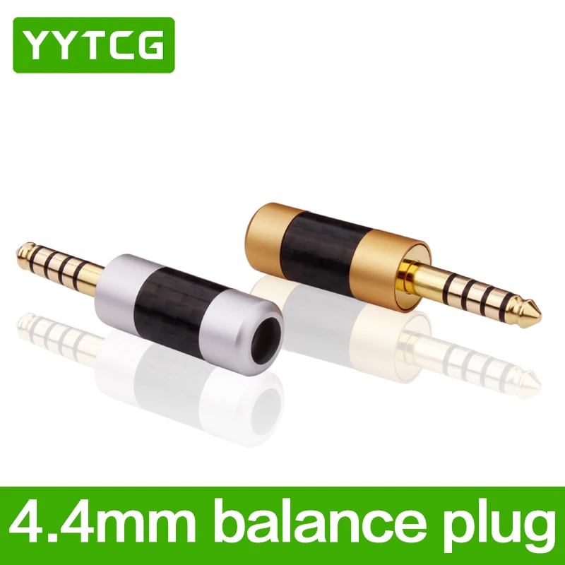 

YYTCG 4.4mm Headphone Earphone DIY Plug Adapter For Sony PHA-2A TA-ZH1ES NW-WM1Z NW-WM1A 1/4Pcs High Quality Plug Jack