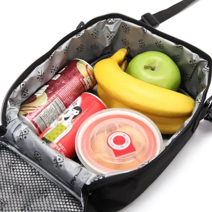 Практичная маленькая портативная мороженое сумки 4 цвета Водонепроницаемая теплоизолированная сумка для ланча отдыха пикника пакет порционная коробка Bento для хранения еды Термосумка HL15