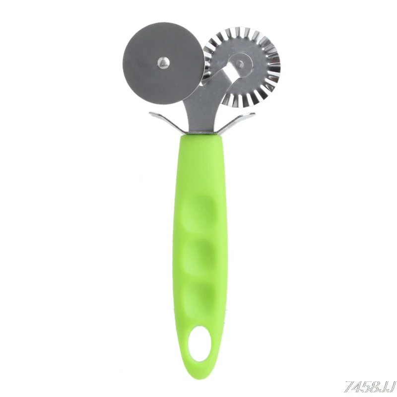 Stainless Steel Roller Pizza Cutter Round Hob Wheel Knife Dough Tools, pizza cutter,roller cutter,pizza roller,pizza roller pin