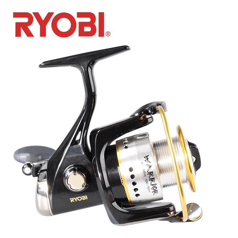100% оригинальная спиннинговая Рыболовная катушка RYOBI WARRIOR VI 1000 ~ 4000 6000/8000 Серия 6 + 1BB
