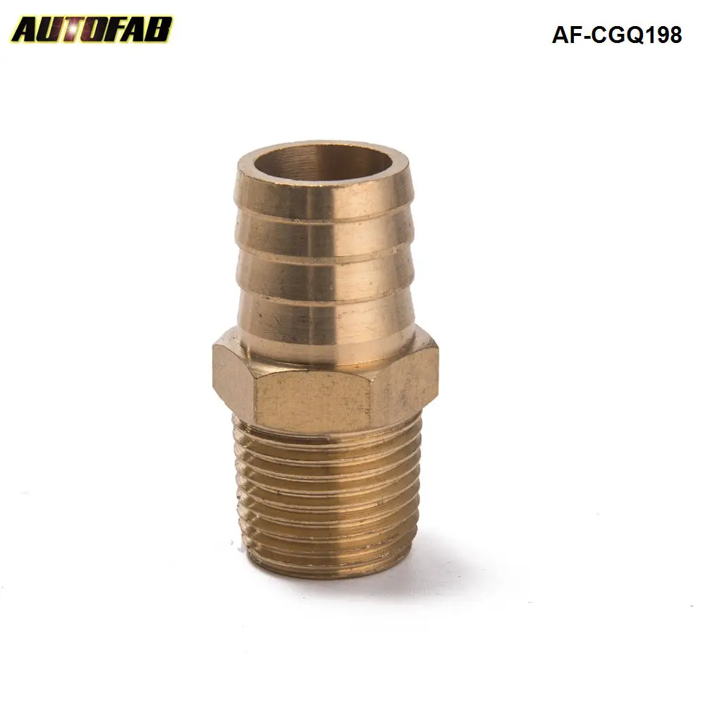 Brass Barb Fitting Coupler 1/2