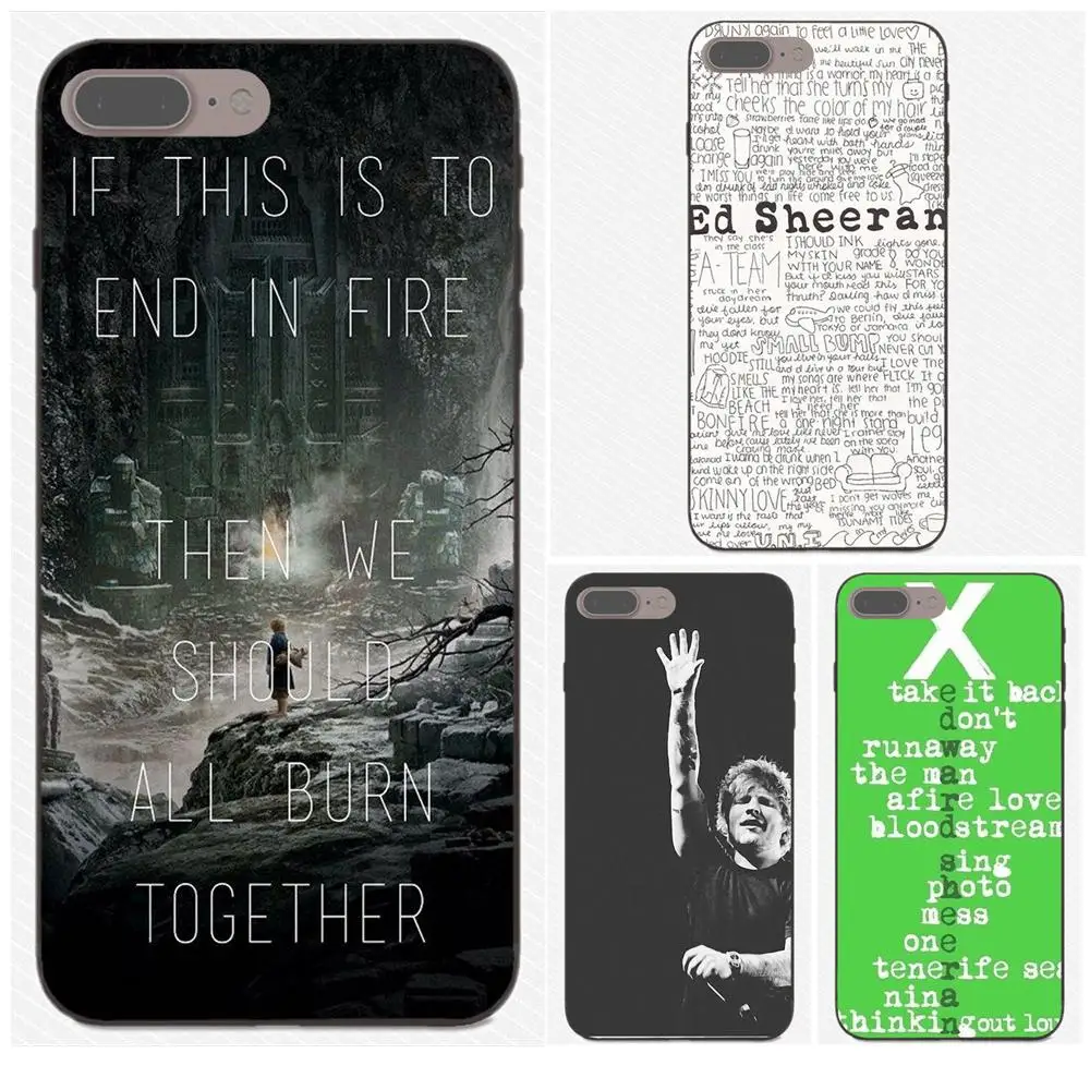 

Soft TPU Case Accessories For Huawei nova 2 Plus 2S 3i 4 Y3 Y5 II Y6 Y7 Y9 Lite Plus Prime 2017 2018 2019 Ed Sheeran