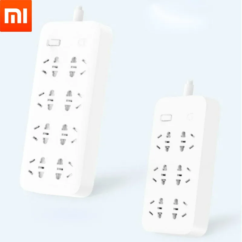 

Xiaomi Mijia Power Strip Fast Charging 2500W 10A 6 Standard Sockets /8 Standard Sockets /3 Socket 1.8M Cable Charging Power