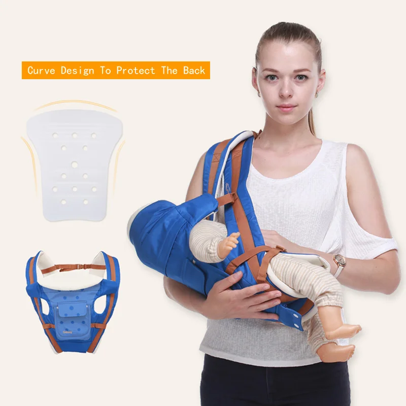 Baby Carrier 3 In 1 For 0-36M Newborn Infant Hipseats Baby Sling Backpack Loading Bear To 20kg Ergonomic Baby Carriers Hip Seat (5)