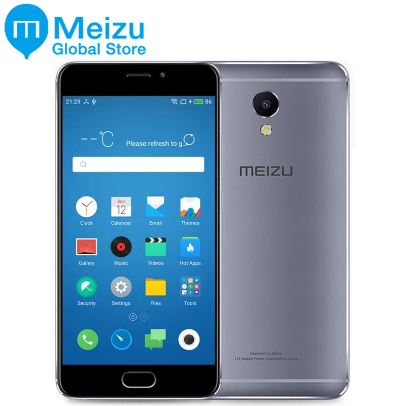 Оригинал Meizu M5 note глобальной прошивки 4 ГБ Оперативная память 64 Встроенная