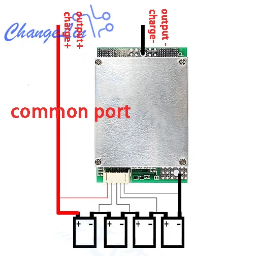 4S BMS 50A 100A 12,8 В Lifepo4 литиевая батарея Защитная плата с балансом отдельный порт общий порт PCB EV eBike ячейка