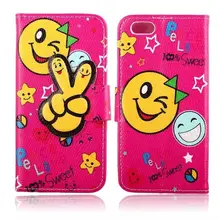 Hot Funny Cute Fashion Wallet Flip Style PU Leather Case For iPhone6 Phone Bag Cover Card Holder for iPhone 6 4.7 inch