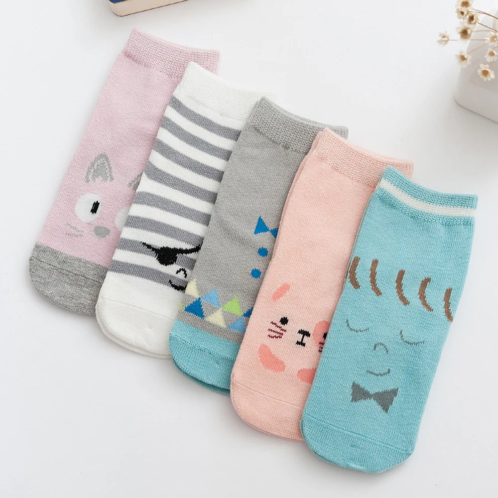 5 пар Детские хлопковые носки на возраст 1 4 года|socks girls|short sockscotton socks |