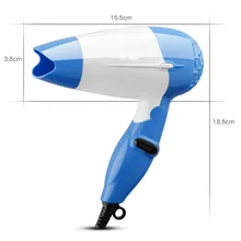 Фены для волос складной низкомощный фен портативный бытовой Туалет бесшумный вариант путешествия