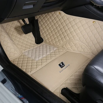 

K2 K3 K3S K4 K5 KX1 KX3 KX5 KX7 K9 Sportage R Niro Forte Pegas Sorento L Leather car floor mats carpet pad