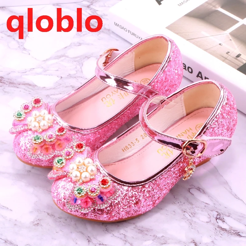 Girls Toddler Kid Leather Princess Dress Mary Jane Flat Shoes Summer Sandals