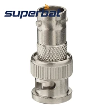 Superbat 5 шт. BNC радиочастотный адаптер штекер BNC для прямой разъем типа "Джек"