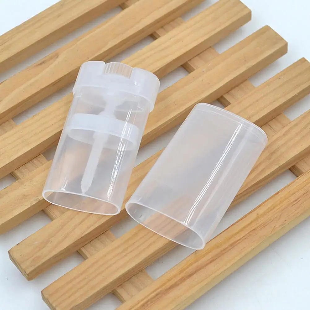 Empty Oval Lip Balm Tubes Lipstick Fashion Cool Lip Tubes Deodorant
