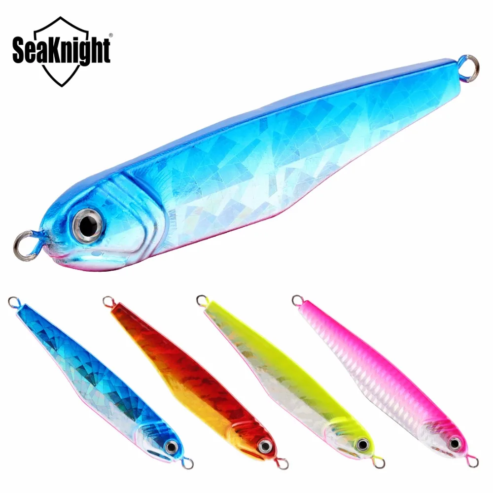 SeaKnight SK301 40 г 50 60 80 100 джигггинг приманки 4 шт. твердая приманка металлический джиг