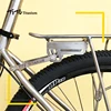 TiTo-porte-bagage arrière de bicyclette en titane, pour vtt et bicyclette de route, poids de 0.8KG, charge de 100KG ► Photo 3/6