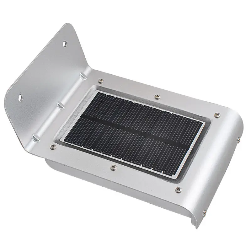 

Kung Sound sensor solar powered Wall Lamp Garden Lights 16 LED sound detective LED lamp Solar panel Lamp for Safe guard garden