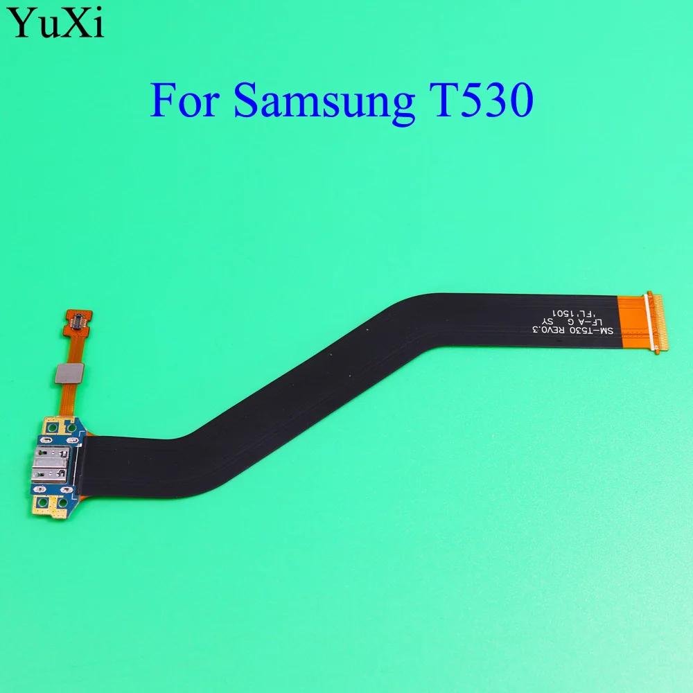 YuXi T530 зарядный порт гибкий кабель Замена для Samsung Galaxy Tab 4 10 1 SM (WiFi) USB разъем док