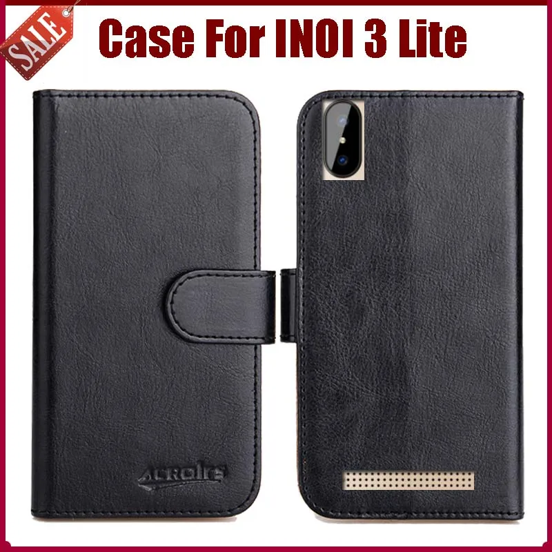

Hot Sale! INOI 3 Lite Case New Arrival 6 Colors High Quality Flip Leather Protective Phone Cover For INOI 3 Lite Case