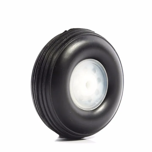 Special Offers 1 Piece PU wheel with plastic hub 1.25 Inch  D31.75 x H13 x 2mm for RC Airplane Model Accessory Parts