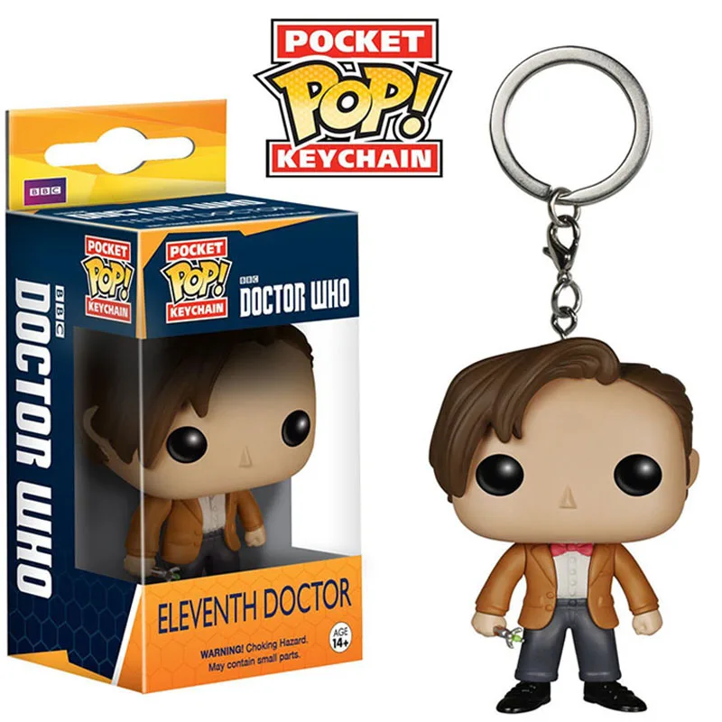 Funko поп Карманный Брелок Игрушка Доктор Кто десятый двенадцатый ТАРДИС фигурки