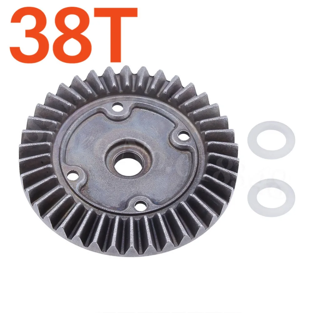 

Diff Differential Crown Gear 38T and Sealing For 1:10 Electric Himoto E10 E10MT E10MTL Bowie Truck Replacement Parts 31008