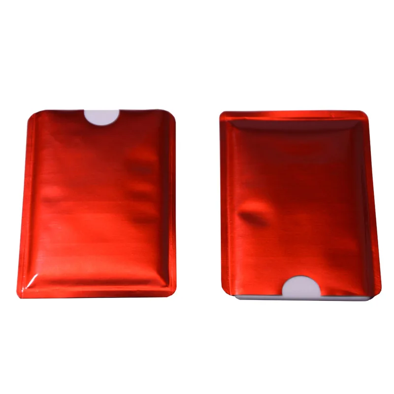 Eseye 100pcs/set RFID Shielded Sleeve Card Blocking 13.56mhz IC card Protection NFC security card prevent unauthorized scanning Eseye 100pcs/set RFID Shielded Sleeve Card Blocking 13.56mhz IC card Protection NFC security card prevent unauthorized scanning