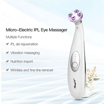 

IPL Red Blue Light Ultrasonic Vibration Eye Care Massager EMS Mesotherapy Electroporation LED Photon Rejuvenation Facial Device