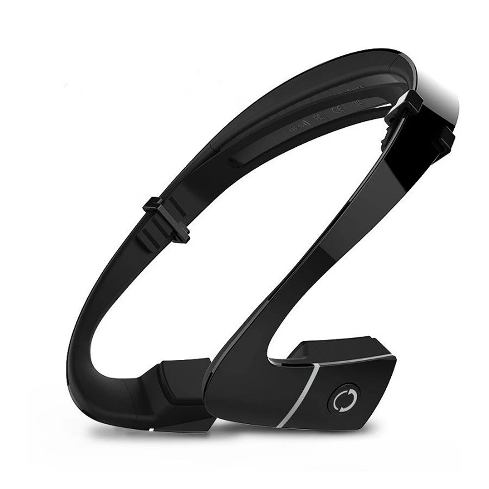 

LF-18 Wireless Bluetooth Headphones Bone Conduction Stereo Headset Sport Running Sweatproof Neck-strap Earphone With Mic For PC