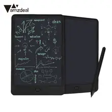AMZDEAL Портативный 1" ЖК-электронный планшет для надписей цифровой планшет для рисования почерк доска для рисования с ручкой