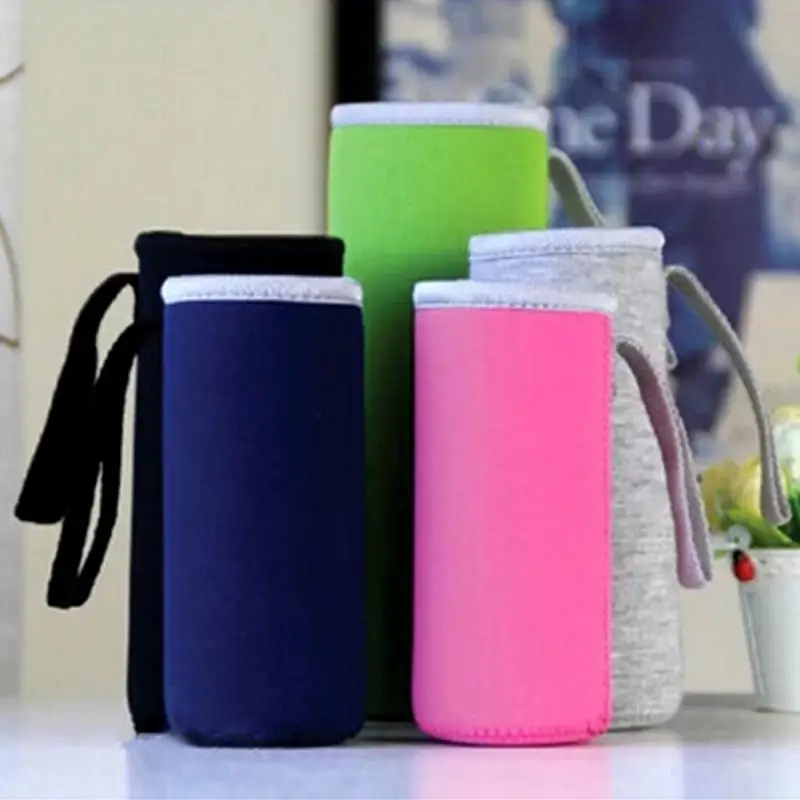 

Water Bottle Cover 360ML/550ML Neoprene Warm Heat Insulation Water Bottle Bags Case Pouch