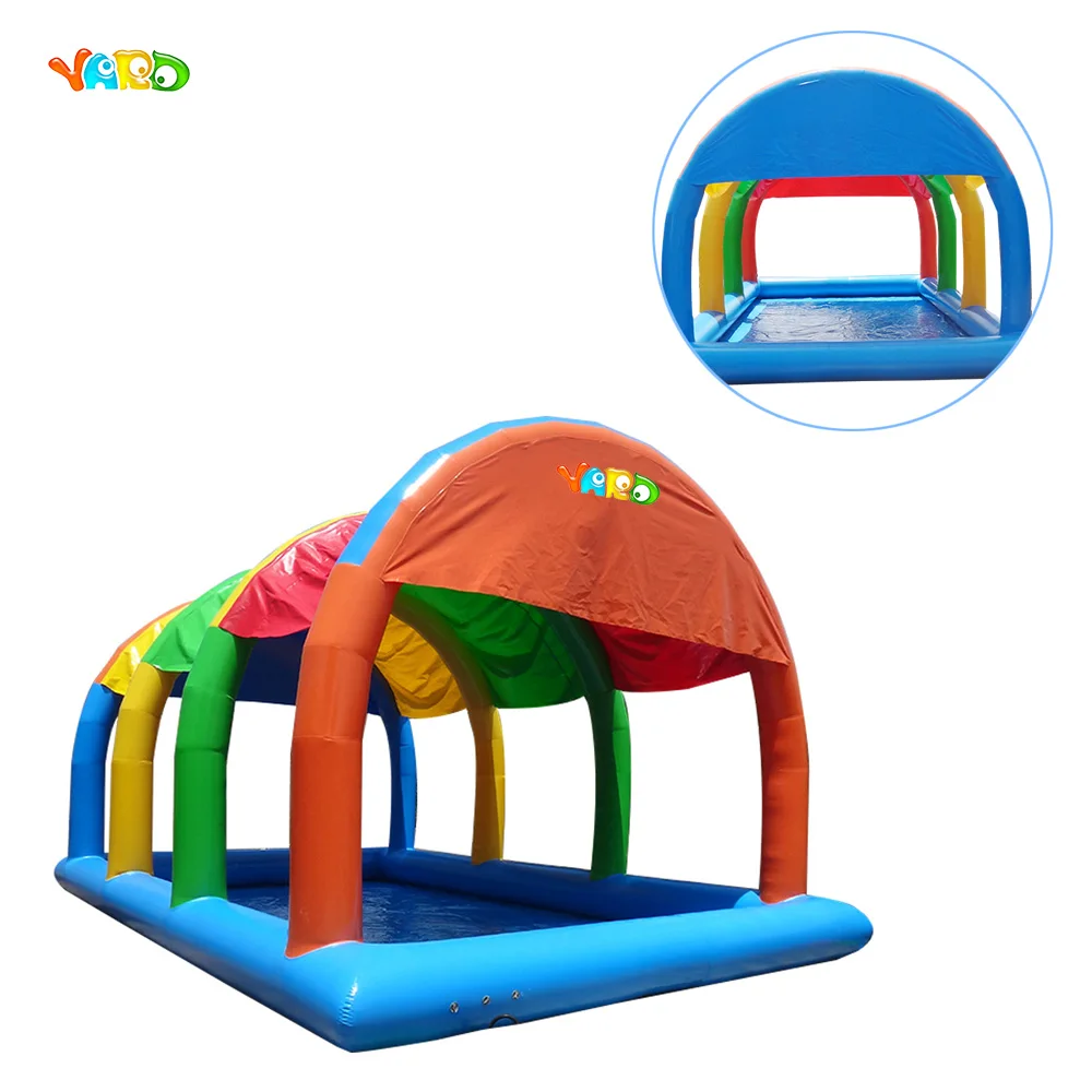 

Large Adult Size Rectangular Inflatable Tent with Swimming Water Pool