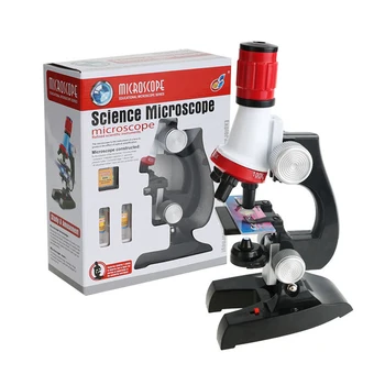 

1200x Microscope Kit for Children Refined Education Science Toy Gift Student