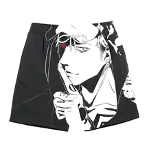 Японские Аниме one piece мужские повседневные шорты крутые хип хоп джоггеры летние для серфинга шорты для спортзала забавные дышащии эластичные для талии шорты