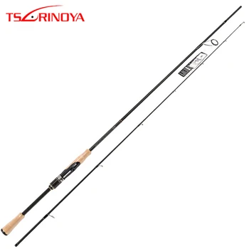 

TSURINOYA PROFLEX II 2.01m 2.13m Spinning Fishing Rod 2 SectionML/M Power Canne A Peche Carbon Fishing Pole FUJI Accessories