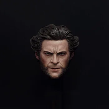 

1/6 Ratio Soldier Head Carving James Howlett Rogan Youth Edition Head Sculpt For 12" Action Figure Body Doll Toys