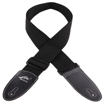 

Wholesale leather ends popular straps electric acoustic guitar universal multi-color options soft guitar strap BD-1