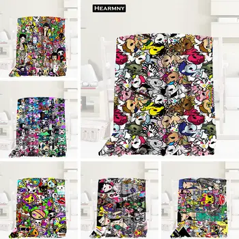 

HEARMNY Tokidoki Blanket Sleep Cover Blankets Yoga Office Sofa Blanket Bed Cover Travel Warm Throw Blankets