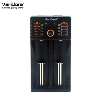 

2016 VariCore V20i Charger 18650 1.2 3.7 3.2 3.85 The AA / AAA 18350 26650 10440 14500 16340 25500 Lithium Battery Charger NiMH