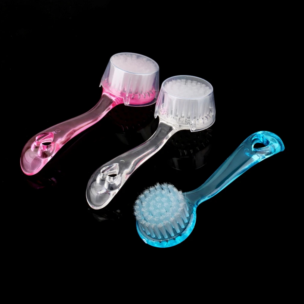 1pcs Soft Bristle Brush Scrub Exfoliating Facial Brush Face Care tool