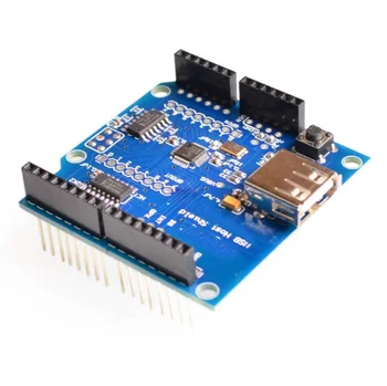 

5 PCS/LOT USB Host Shield 2.0 for (Suppot Google ADK) for UNO MEGA Drop