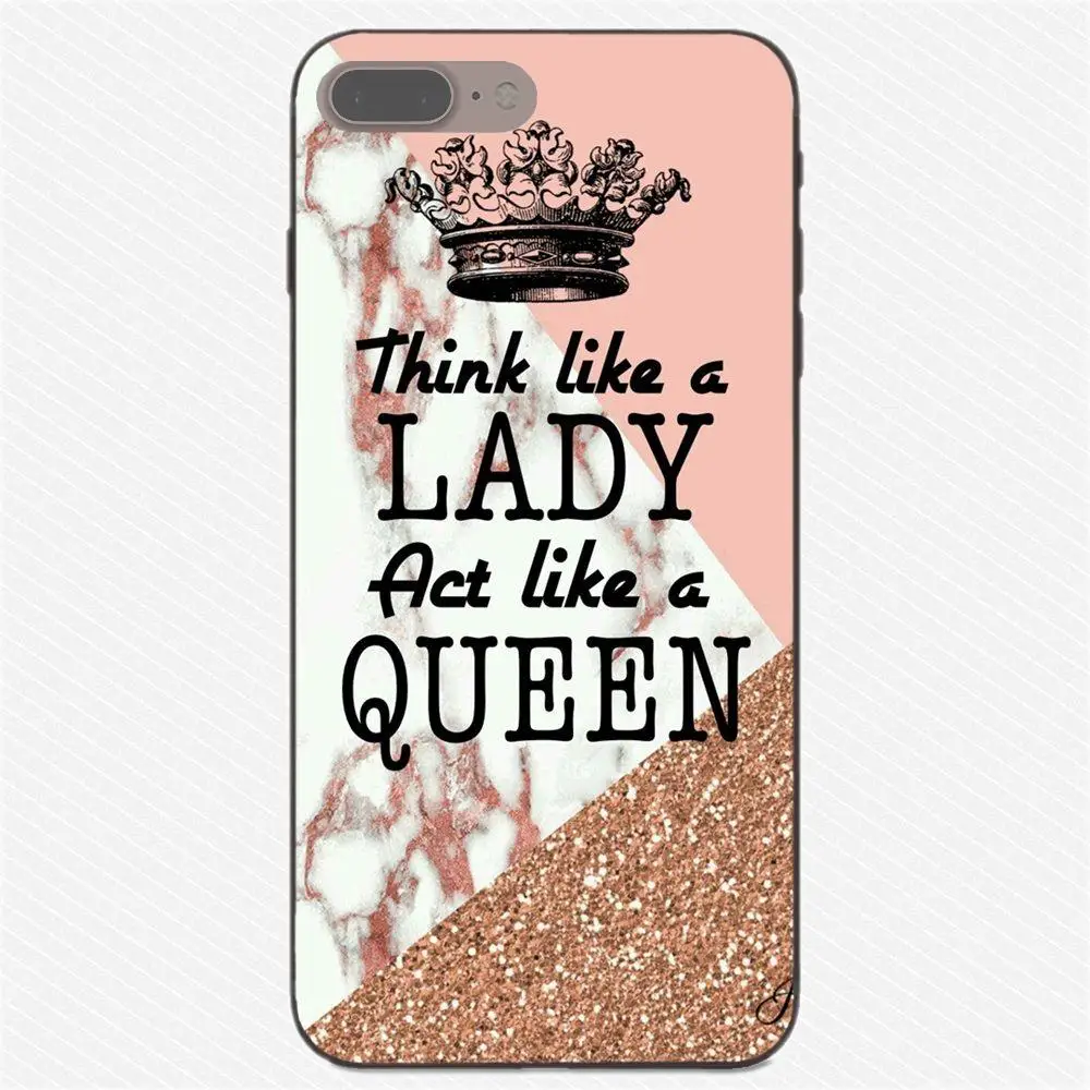 Для Apple iPhone X XS Max XR 4 4S 5 5S SE 6 6S 7 8 Plus роскошный защитный чехол для телефона Queen Crown King