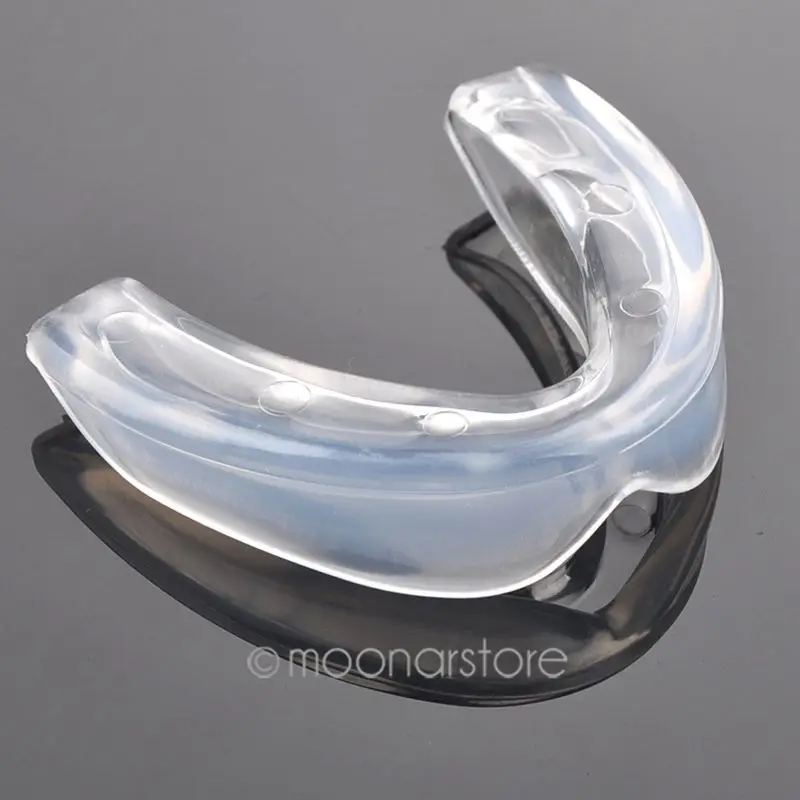 1x MMA Sports Boxing Mouth Guard Silicone Mouthpiece Teeth Protector Mouthguard 