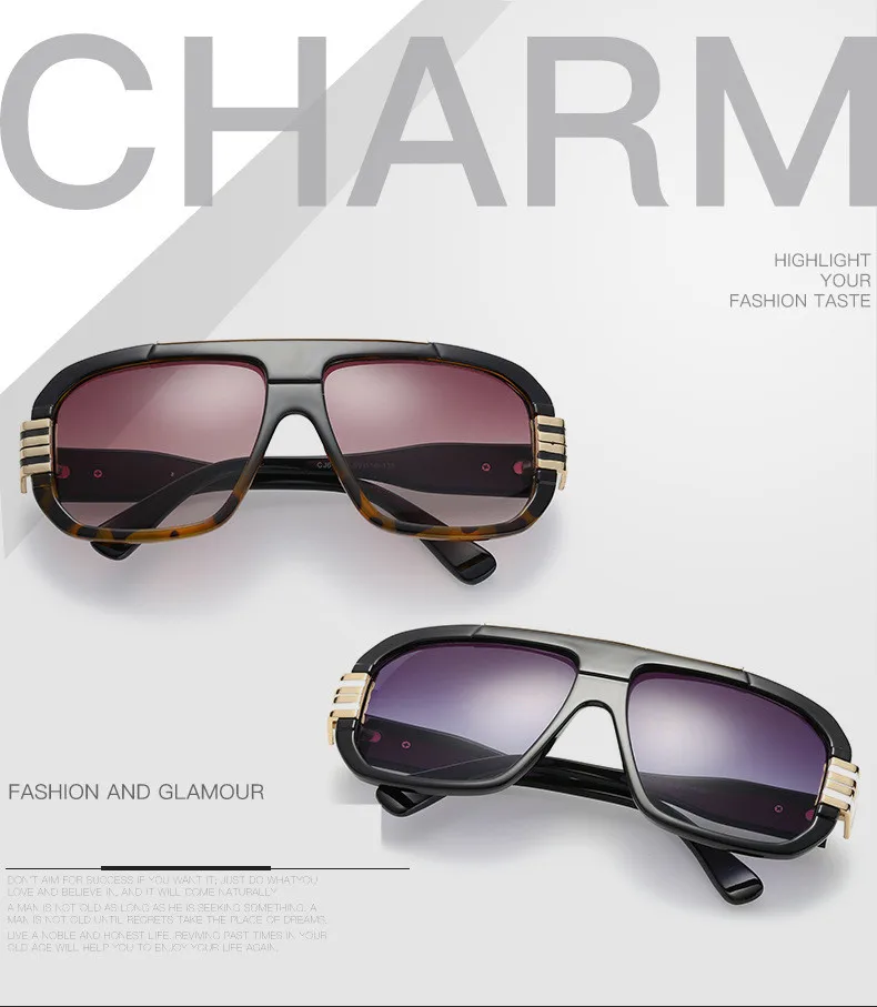 High Quality New Popular Sunglasses Men Brand Designer 2017 Retro Sun Glasses For men Male Sunglass Luxury Mirror UV400 (1)