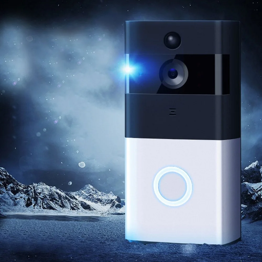 

720P Wireless IP Doorbell M1 Professional Smart Home Security Infrared Night Vision Motion Detection Alarm Doorphone Doorbell