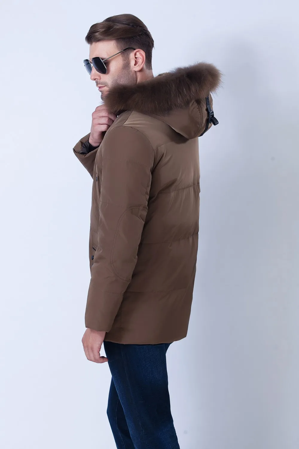 Зимняя куртка Мужская известная фирменная одежда, пиджак модный толстый Повседневный пуховик Высококачественная Обычная парка
