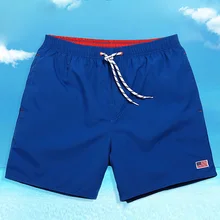 Сексуальные мужские купальные костюмы, большие размеры XXXL, быстросохнущие мужские купальные шорты для плавания, пляжные длинные пляжные шорты, мужские боксеры