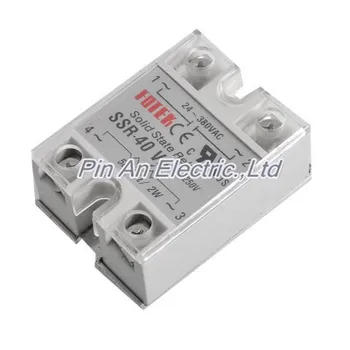 

AC 24-380V 40A SSR 40 VA Solid State Relay Voltage Resistance Regulator Qxarr G