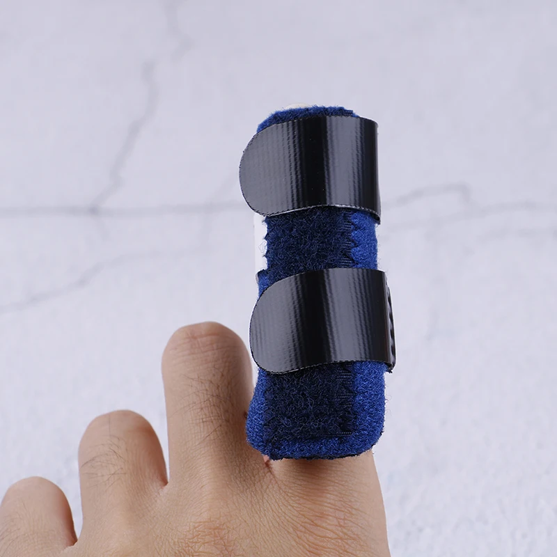 1 шт. облегчение боли с регулируемой лентой бинт алюминиевый палец шина защита от перелома Brace корректор поддержка