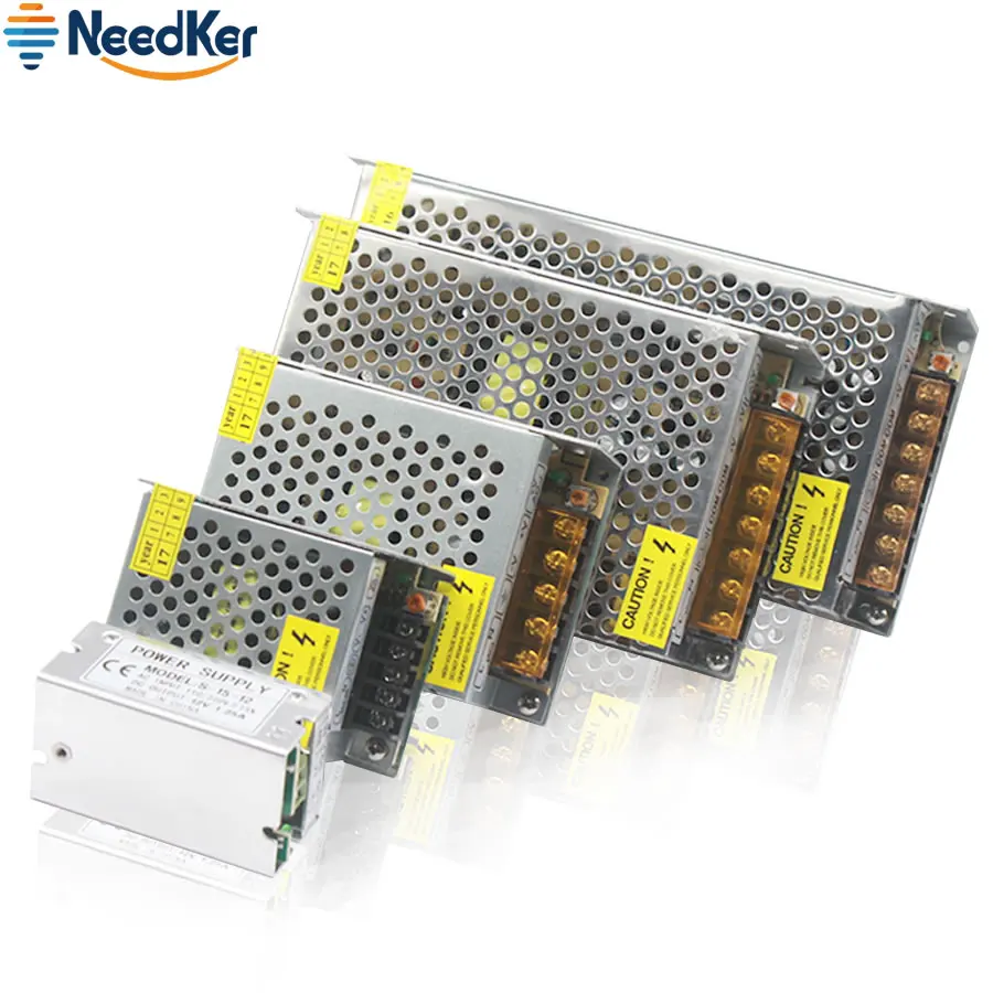 

LED Power Supply DC12V Light Transformer 15W 24W 40W 120W 180W LED Driver Power Adapter AC110V/220V Input 1.25A 2A 3.2A 10A 15A