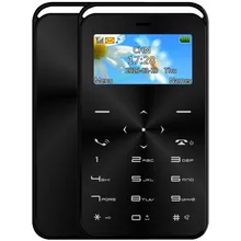 DAXIAN GS6 Карты Мобильного Телефона MTK6261D Разблокирована Bluetooth 2 Г Сети GSM Ультра Тонкий Карманный Мобильный Телефон MP3 QWERTY Клавиатура 500 мАч